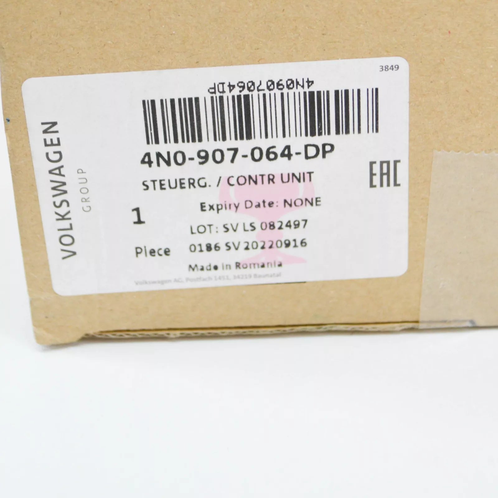 NEW AUDI Q5 80A COMFORT CENTRAL ELECTRONIC CONTROL UNIT 4N0907064DP ORIGINAL