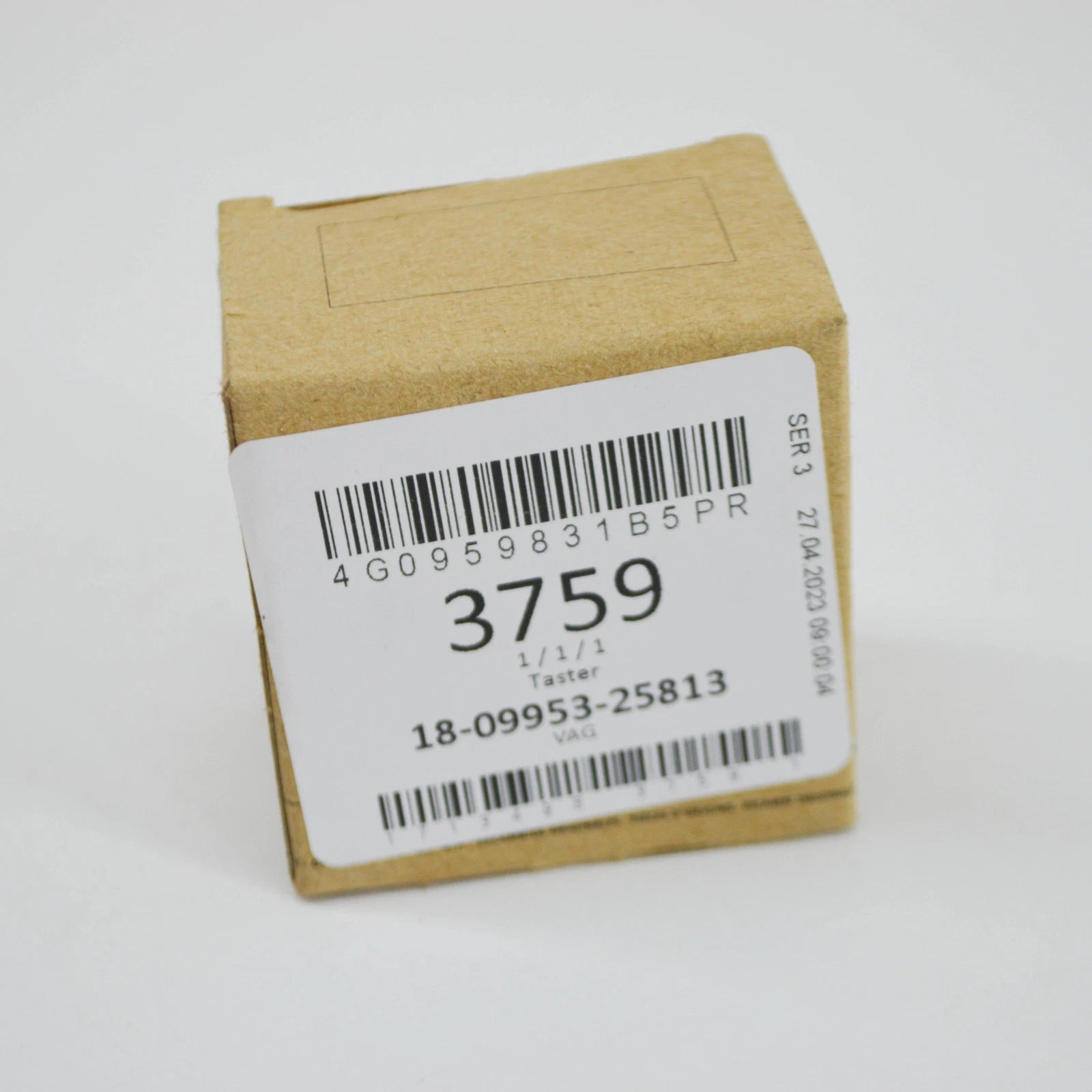 NEW AUDI A6 C7 REAR LID OPEN SWITCH 4G0959831B5PR ORIGINAL