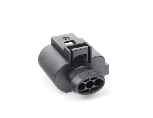 NEW AUDI A1 MK1 3-PIN ENGINE WIRING FLAT CONTACT HOUSING 1J0973703B ORIGINAL