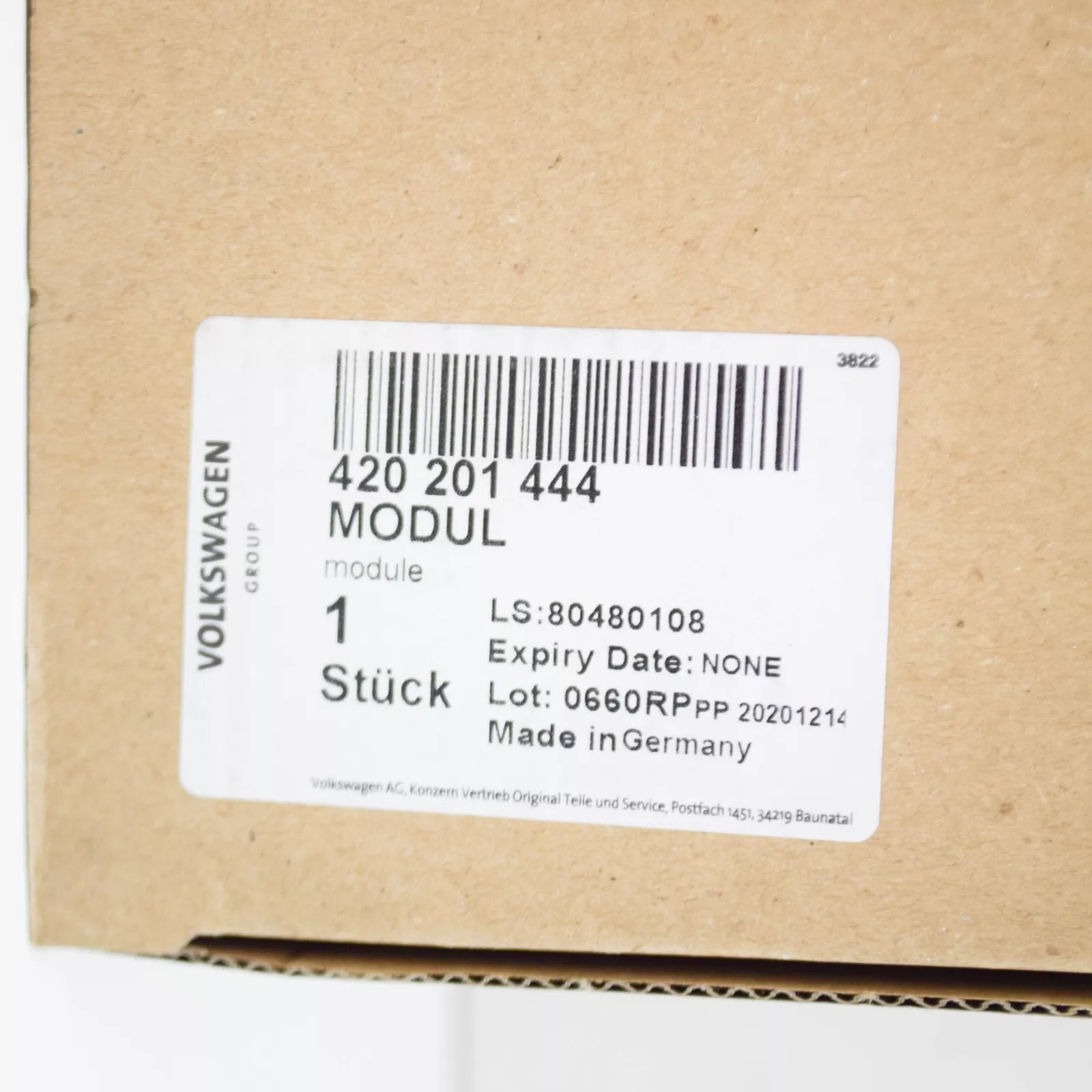 NEW AUDI R8 42 FUEL DELIVERY MODULE 420201444 ORIGINAL