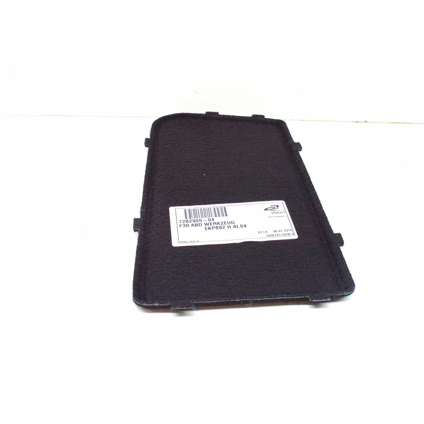 NEW BMW 3 F30 REAR RIGHT TRUNK FLOOR TOOLS COVER 51477262955 ORIGINAL