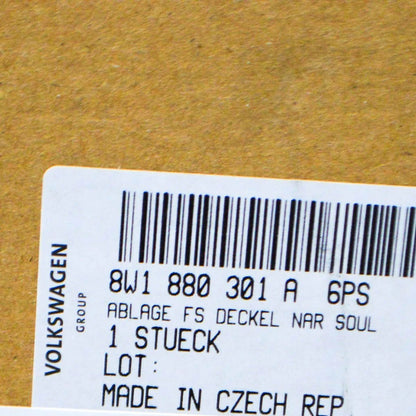 NEW AUDI A4 B9 FRONT LEFT PANEL STORAGE COMPARTMENT LHD 8W1880301A6PS ORIGINAL