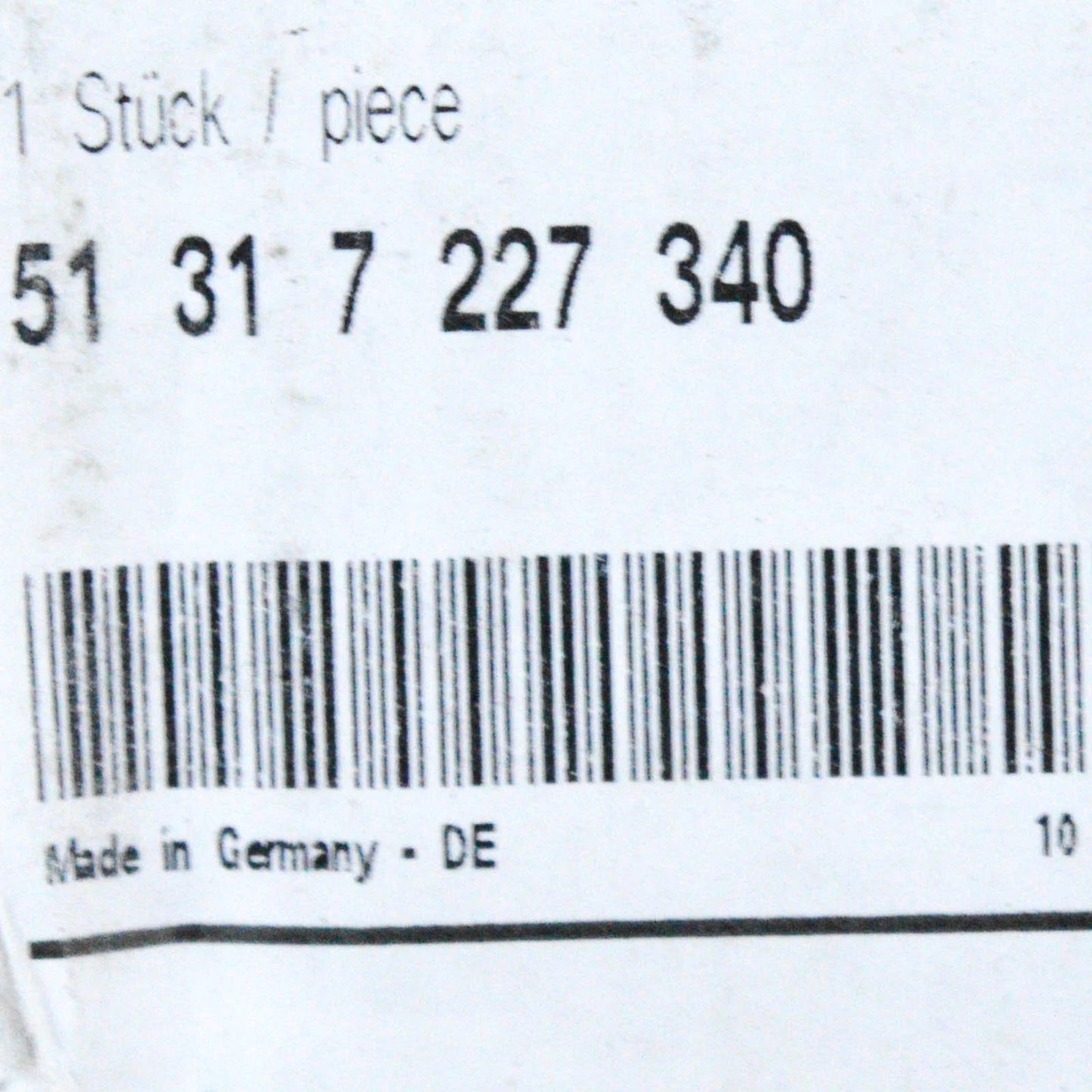 NEW BMW F06 F13 GRAN COUPE WINDSCREEN MOULDING TRIM 7227340 51317227340 ORIGINAL