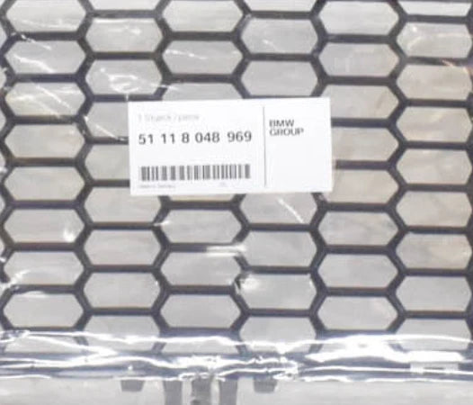 NEW BMW 1 F20 FRONT BUMPER M LOWER GRILLE 51118048969 511180 ORIGINAL