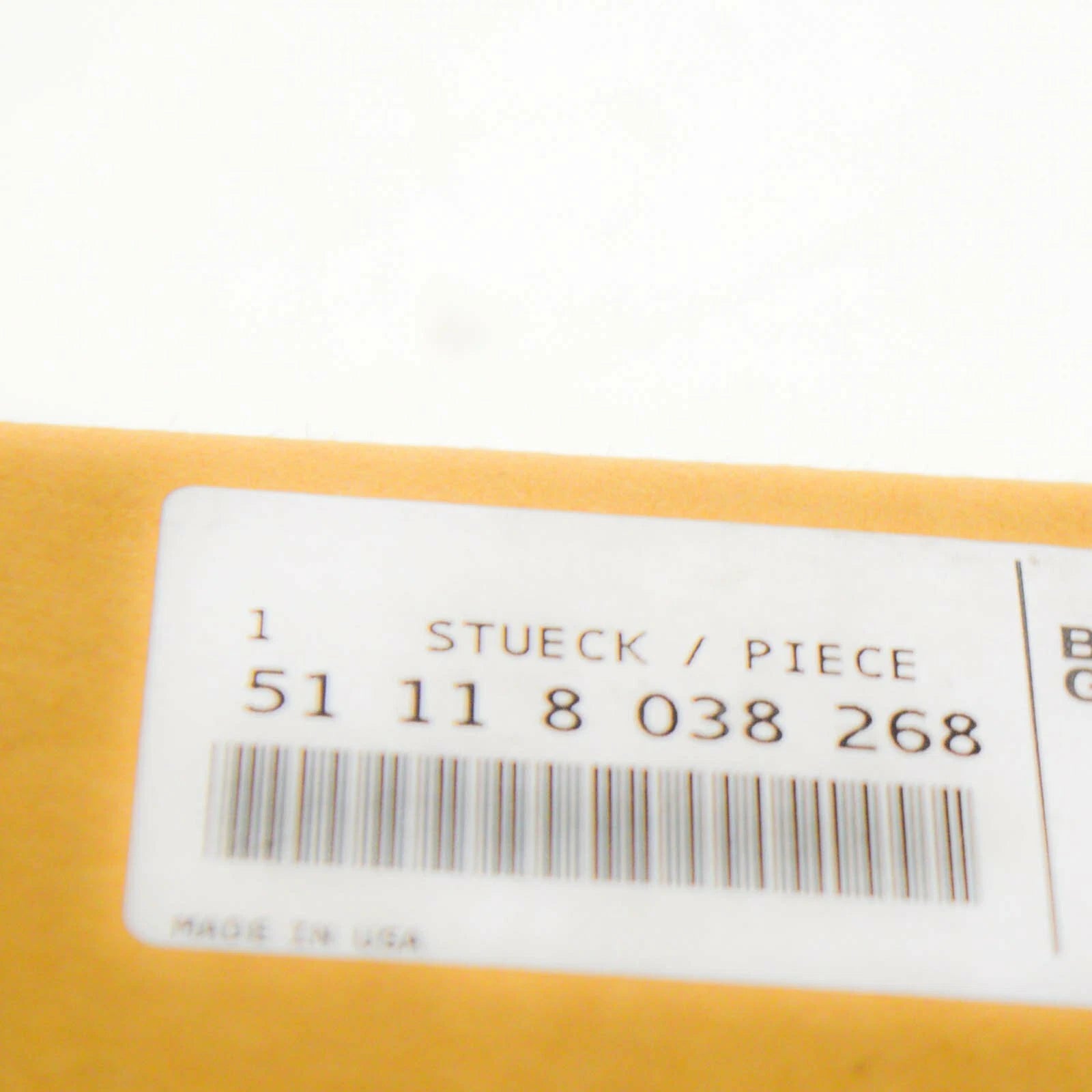 NEW BMW X5 E70 FRONT BUMPER RIGHT OPEN M GRILLE 51118038268 8038268 ORIGINAL