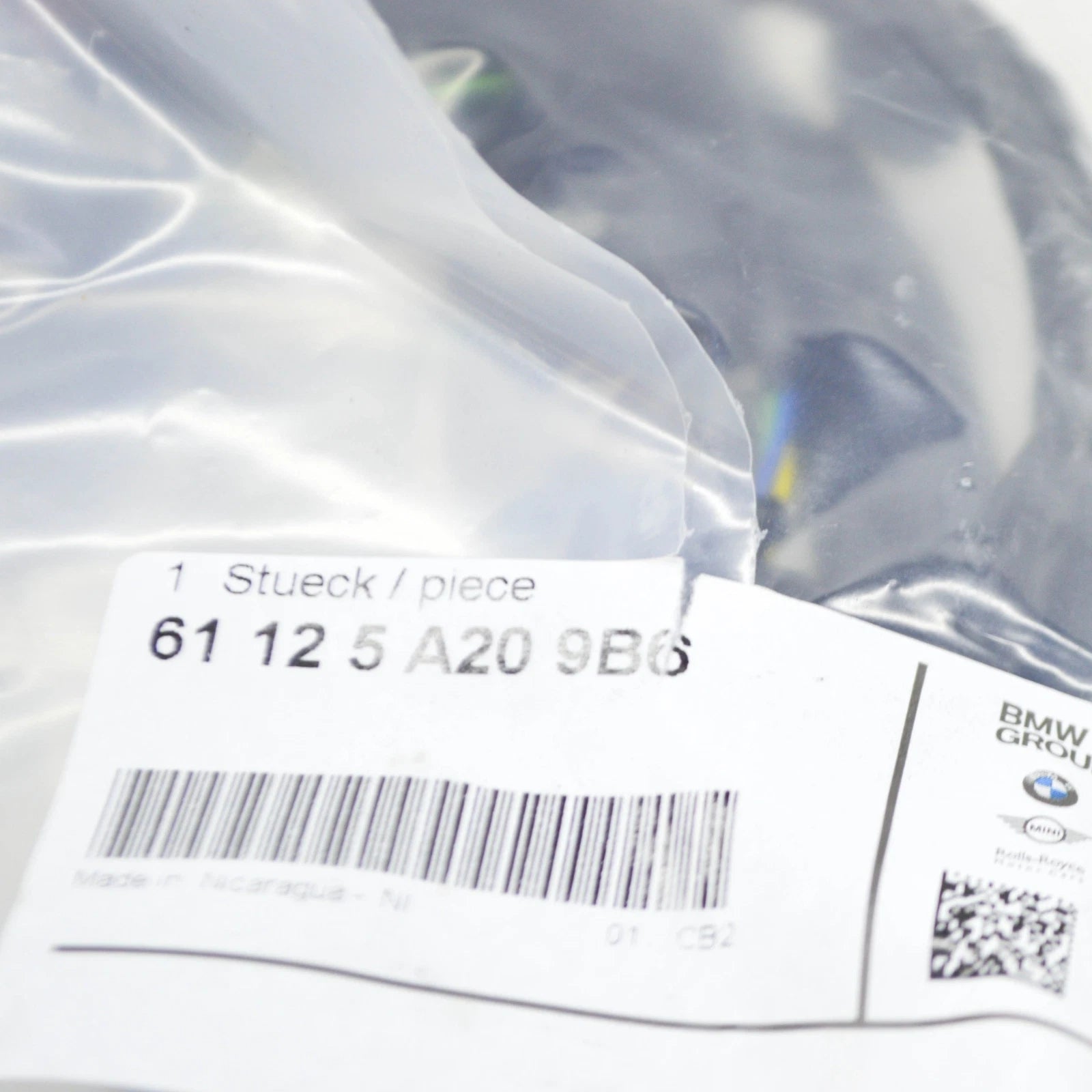 NEW BMW X4 G02 M F98 REAR BUMPER PDC WIRING HARNESS LOOM 61125A209B6 ORIGINAL