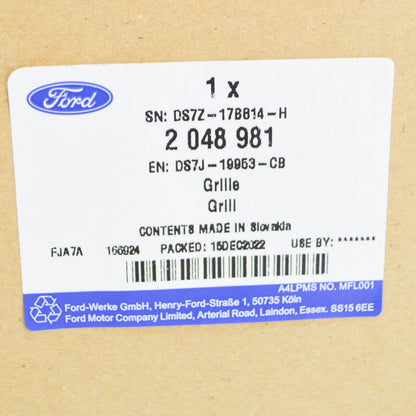 new ford mondeo mk5 front bumper left grille ds7j-19953-cb 2048981 original