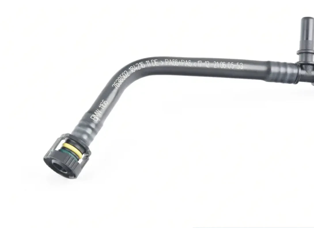 NEW BMW X5 F15 VACUUM PIPE WITH NON-RETURN VALVE 11667638502 7638502 ORIGINAL
