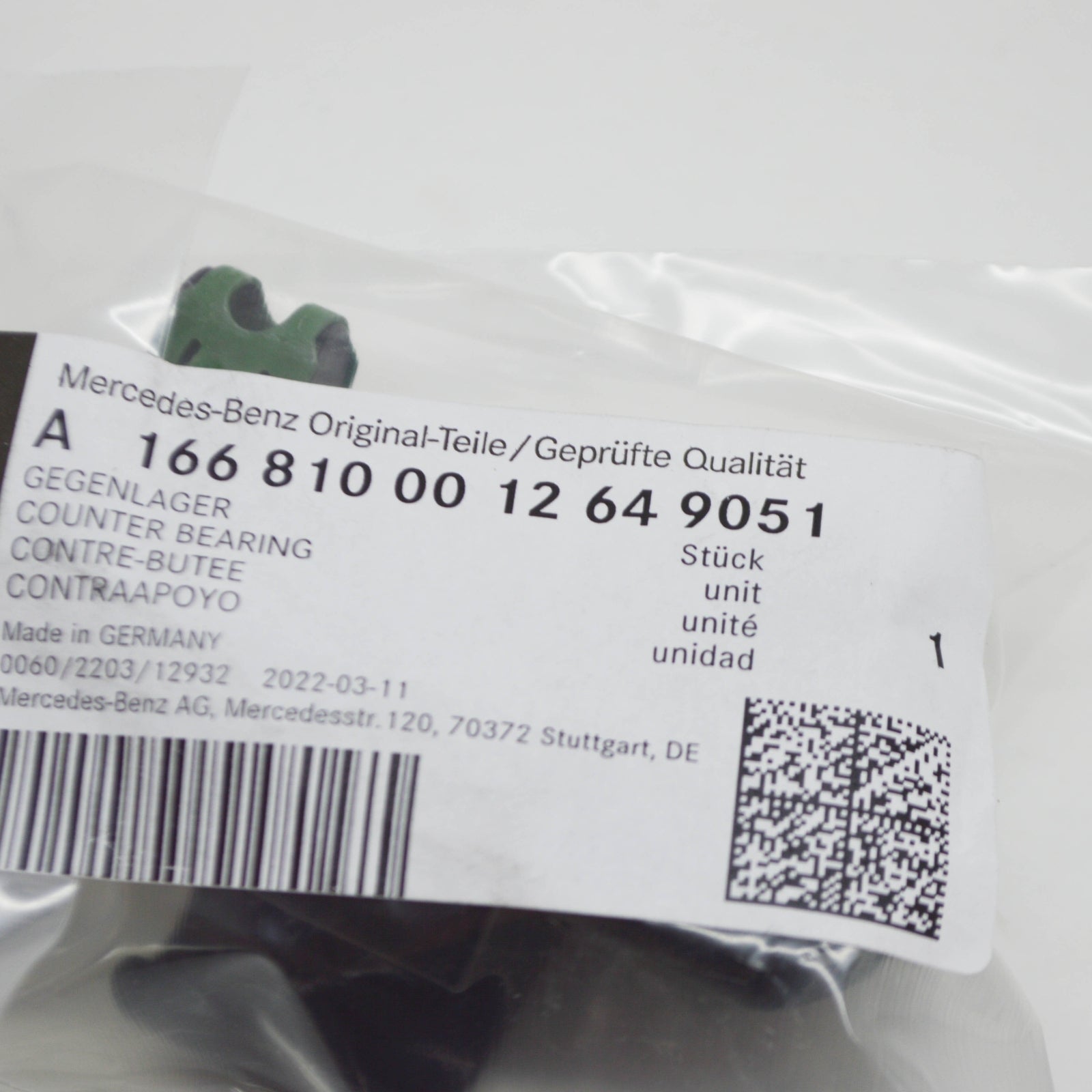 NEW MB C W205 RIGHT SUN VISOR BEARING HOLDER A1668100012649051 ORIGINAL