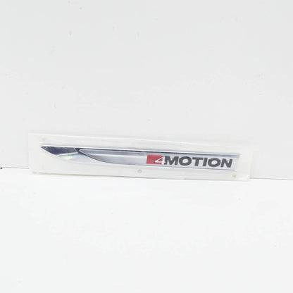 new vw passat 3g b8 left side aluminium red 4motion emblem 3g0853689ahqx