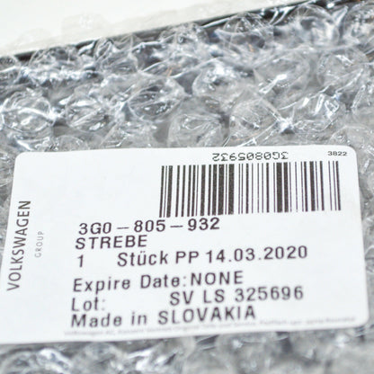 NEW VW PASSAT B8 RIGHT UPPER RADIATOR LOCK CARRIER BRACE 3G0805932 ORIGINAL