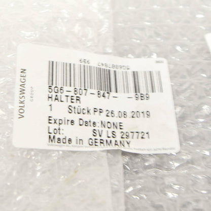 NEW VW GOLF MK7 5G REAR BUMPER LICENSE NUMBER HOLDER 5G68078479B9 ORIGINAL