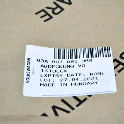 NEW AUDI Q3 F3 FRONT UPPER RADIATOR SUPPORT ACCESS COVER 83A8070819B9