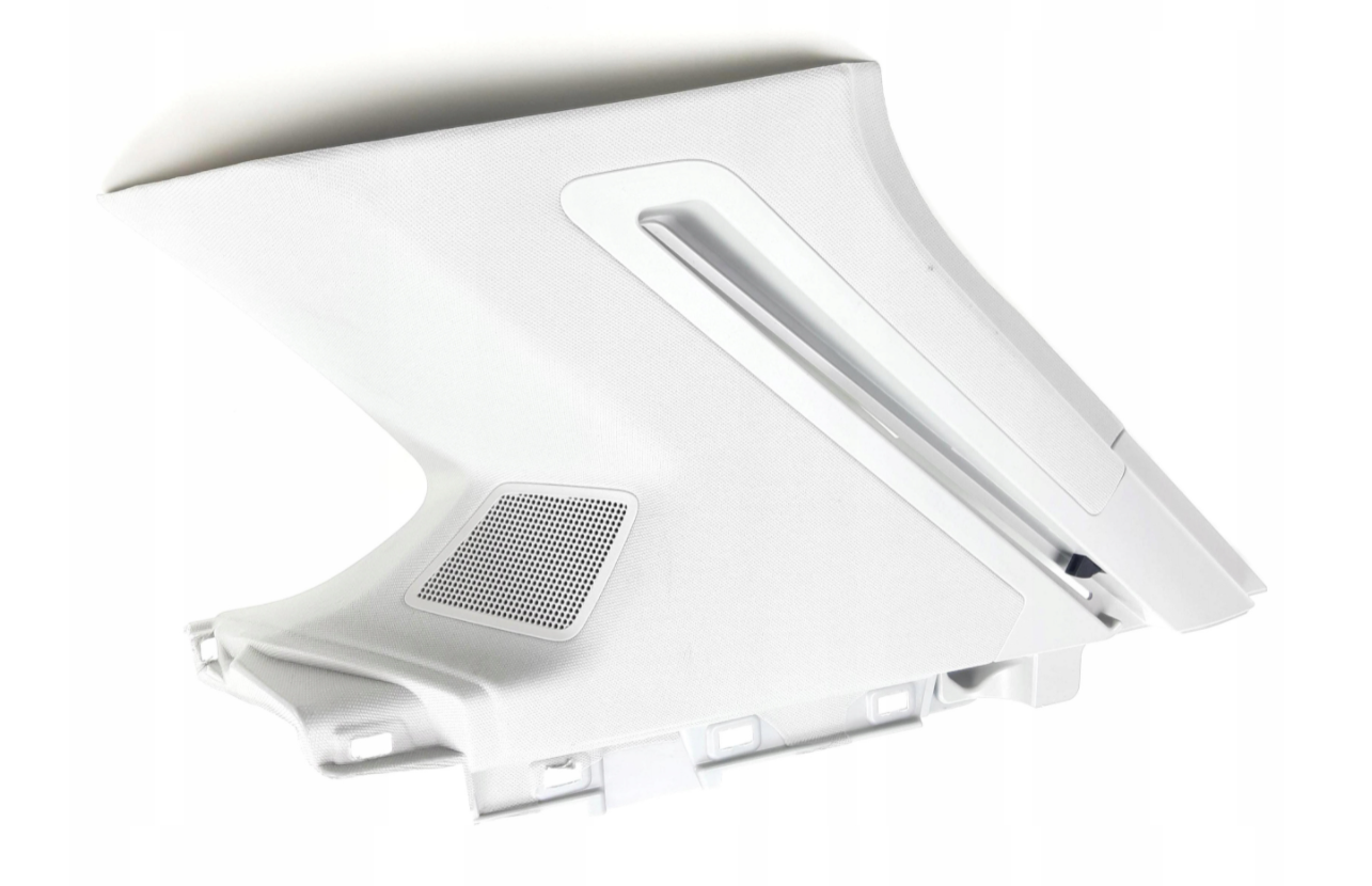 new vw touareg cr mk3 right side d- pillar trim 760867246qrub original