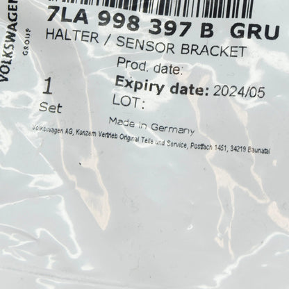 NEW VW TRANSPORTER T6 FURGON REAR SIDE PARKTRONIC HOLDER 7LA998397BGRU ORIGINAL