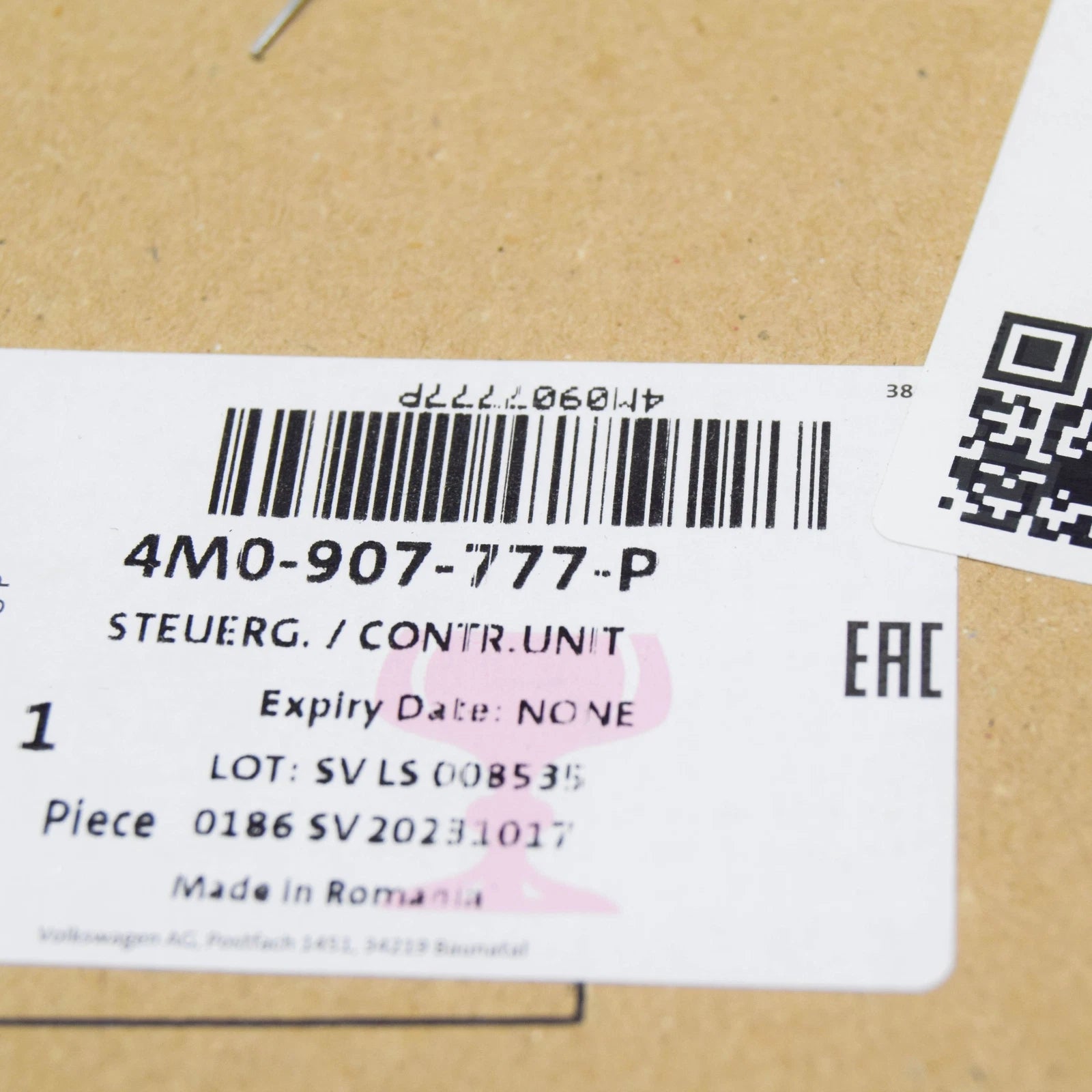 NEW AUDI Q7 4M CHASSIS CONTROL UNIT 4M0907777P ORIGINAL