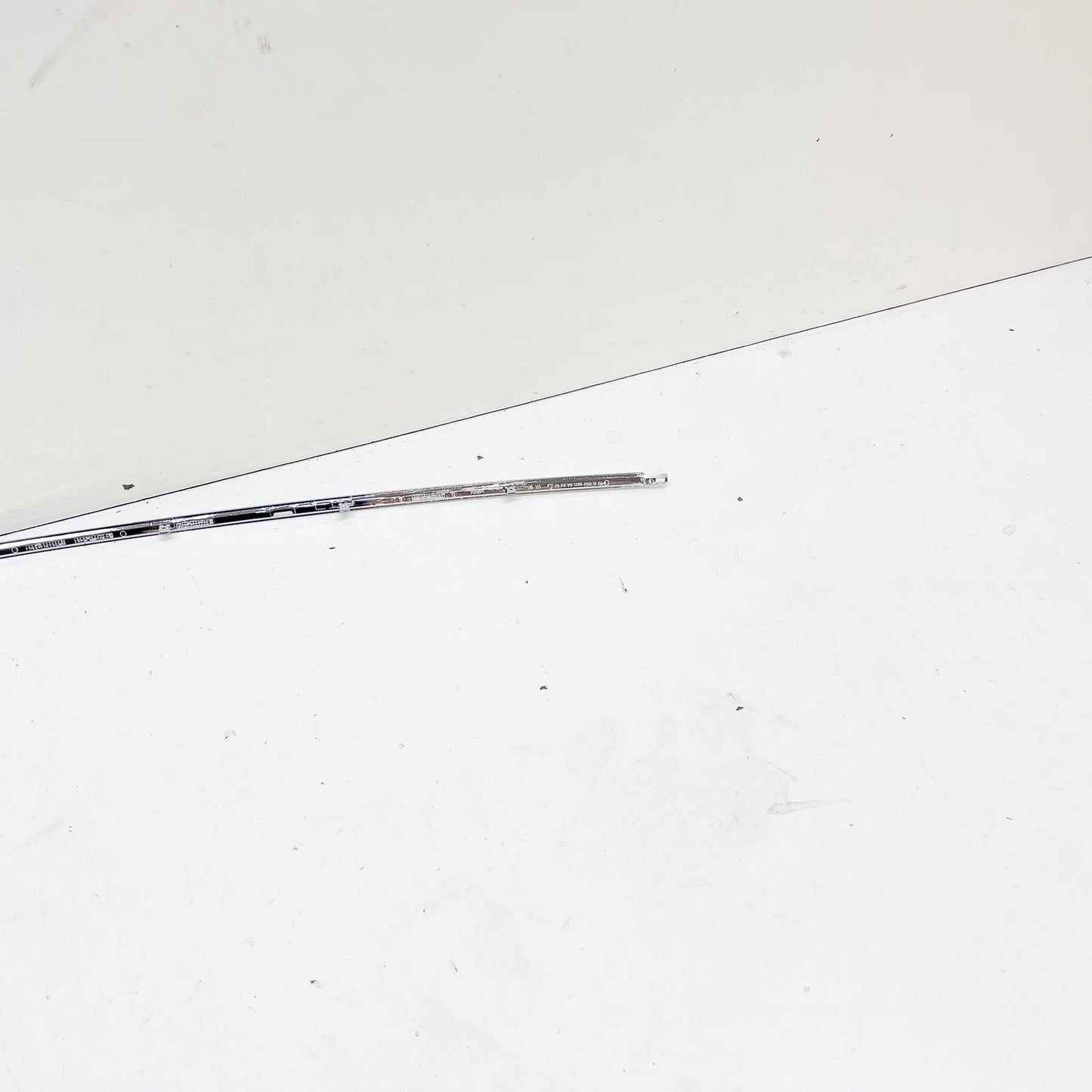 NEW MB C207 REAR BUMPER CENTER CHROME TRIM  A2078852421 ORIGINAL