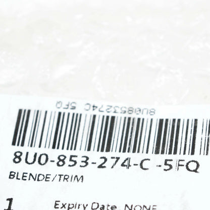 NEW AUDI Q3 8U REAR RIGHT OUTER DOOR APPIQUE CORNER GLOSSY 8U0853274C5FQ