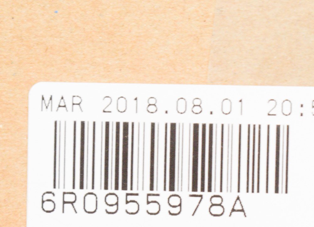 NEW VOLKSWAGEN POLO 6R HEADLIGHT WASHER NOZZLE SPRAY RIGHT 	6R0955978A ORIGINAL