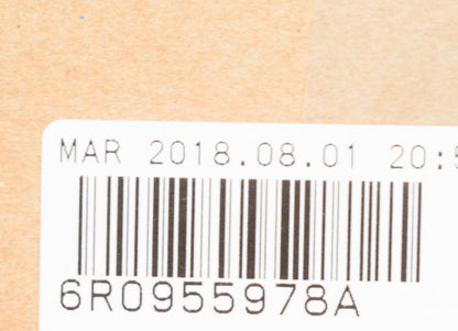 NEW VOLKSWAGEN POLO 6R HEADLIGHT WASHER NOZZLE SPRAY RIGHT 	6R0955978A ORIGINAL