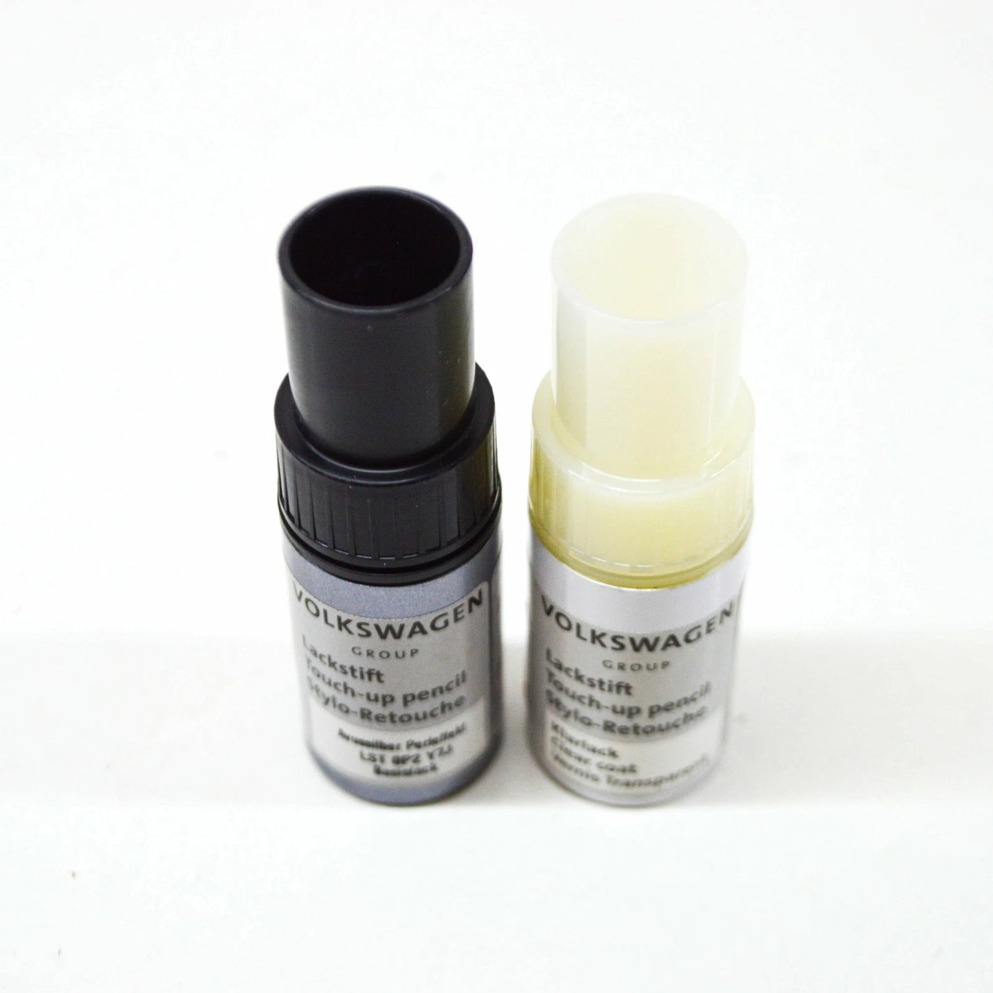 NEW VOLKSWAGEN AUDI AVUS SILVER TOUCH-UP PAINT SET LST0P2Y7J ORIGINAL