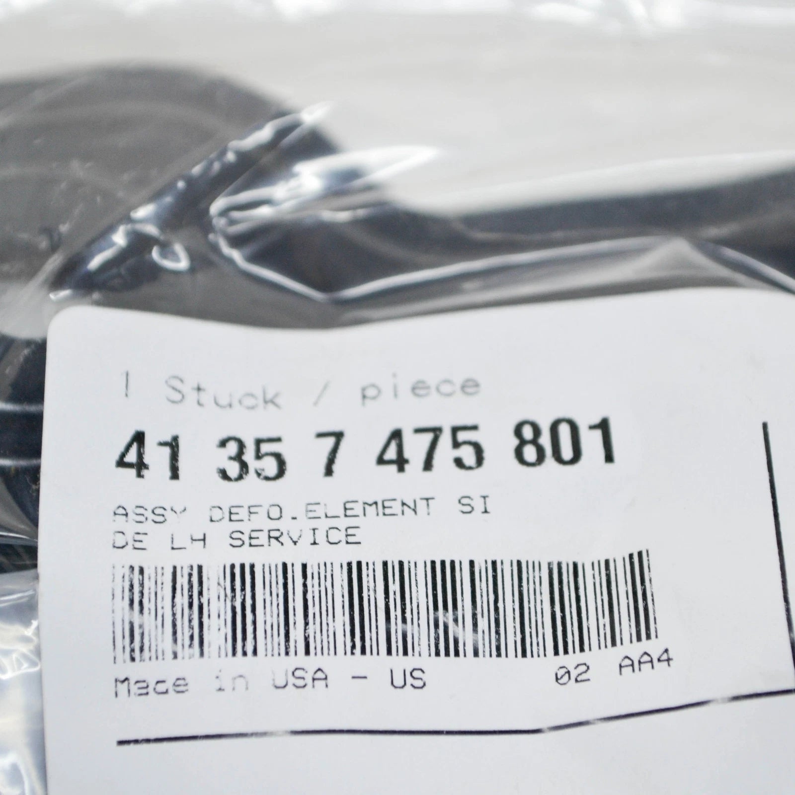 NEW BMW X3 G01 FRONT LEFT SIDE PANEL BRACKET 41357475801 7475801 ORIGINAL