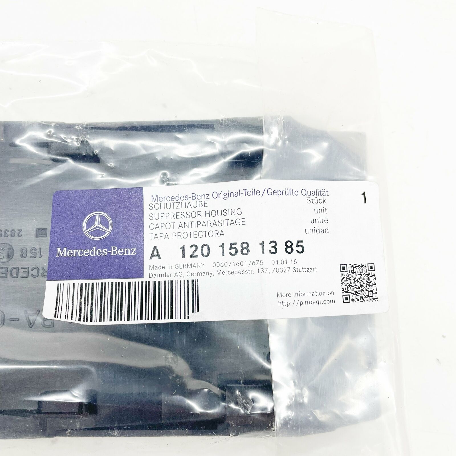 NEW MERCEDES-BENZ S W140 CENTRAL COMPRESSOR HOUSING A1201581385 ORIGINAL