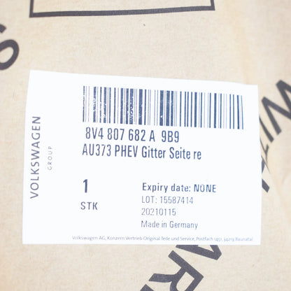 NEW AUDI A3 SPORTBACK 8V FRONT RIGHT LOWER GRILLE 8V4807682A9B9