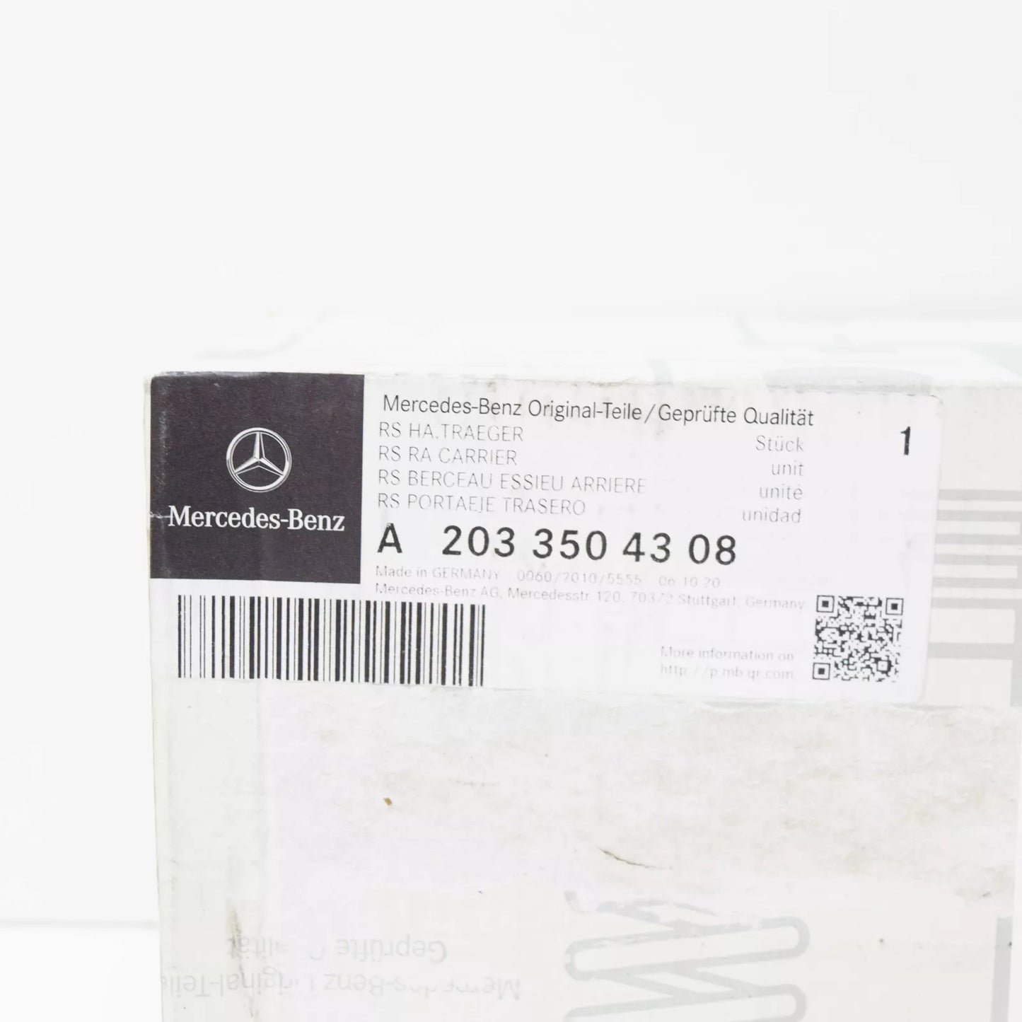 NEW MERCEDES-BENZ C-CLASS W203 REAR SUBFRAME BUSHING KIT A2033504308