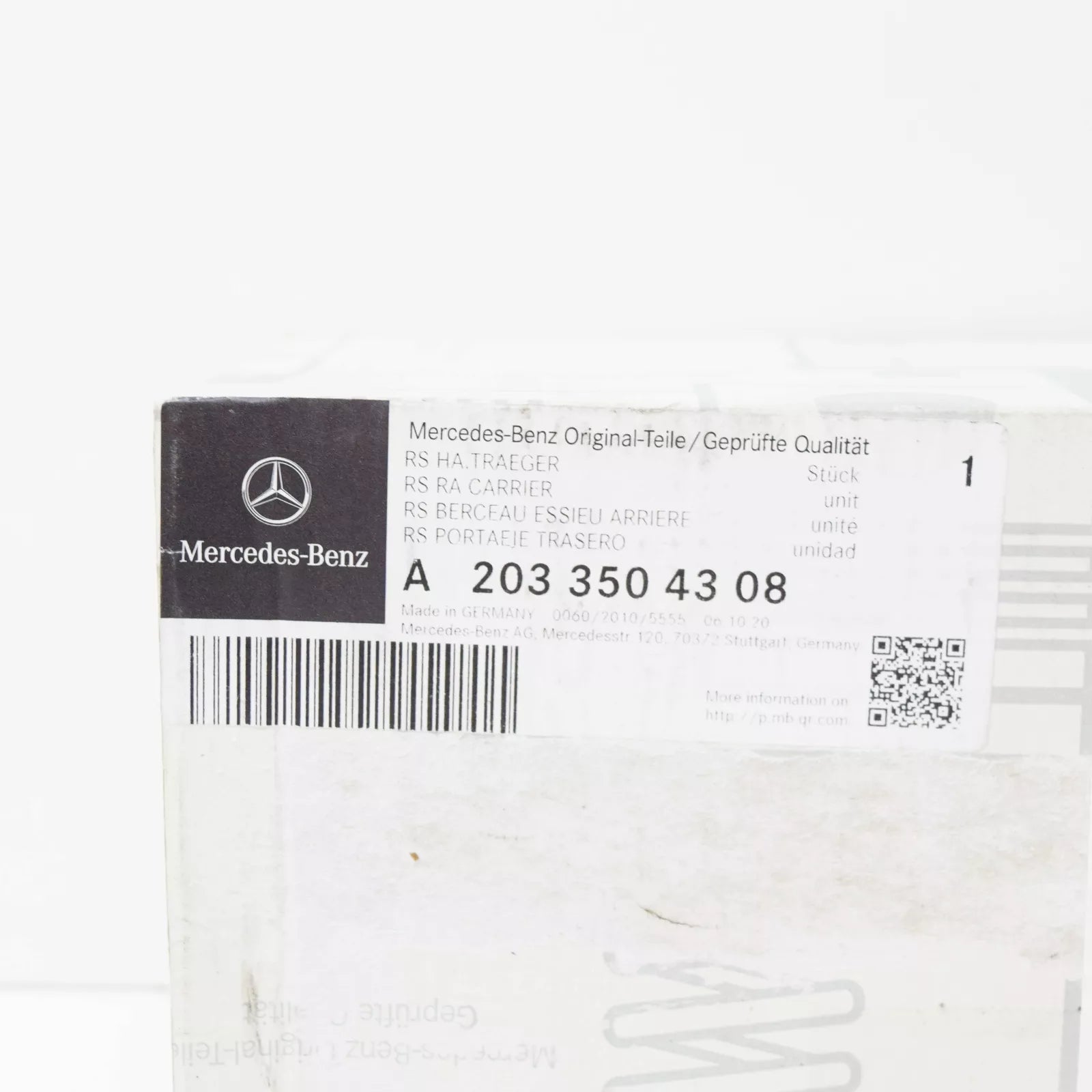NEW MERCEDES-BENZ C-CLASS W203 REAR SUBFRAME BUSHING KIT A2033504308