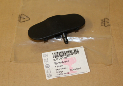 new audi tt 8j front left windscreen nozzle jet 8j0955987f original