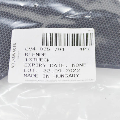 NEW AUDI A3 8V REAR RIGHT DOOR SOUND SPEAKER GRILLE 8V40357944PK ORIGINAL