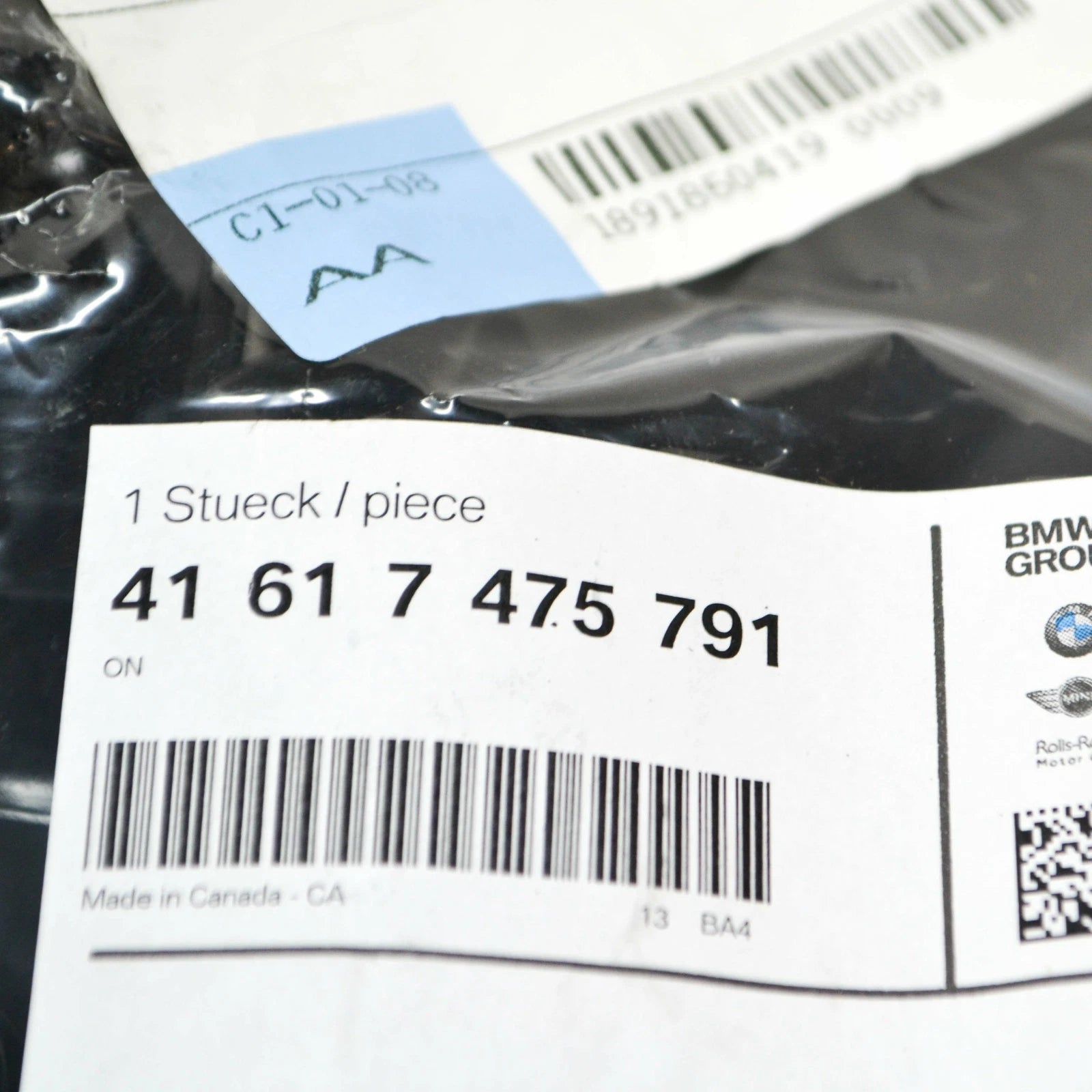 NEW BMW X3 G01 F97 FRONT LEFT HOOD HINGE 41617475791 ORIGINAL