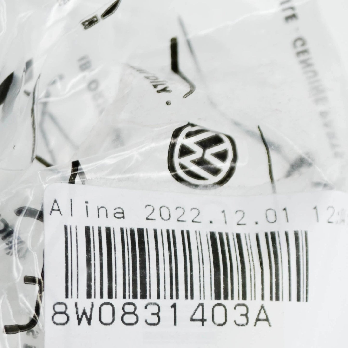 NEW AUDI A4 B9 FRONT LEFT DOOR LOWER HINGE 8W0831403A ORIGINAL