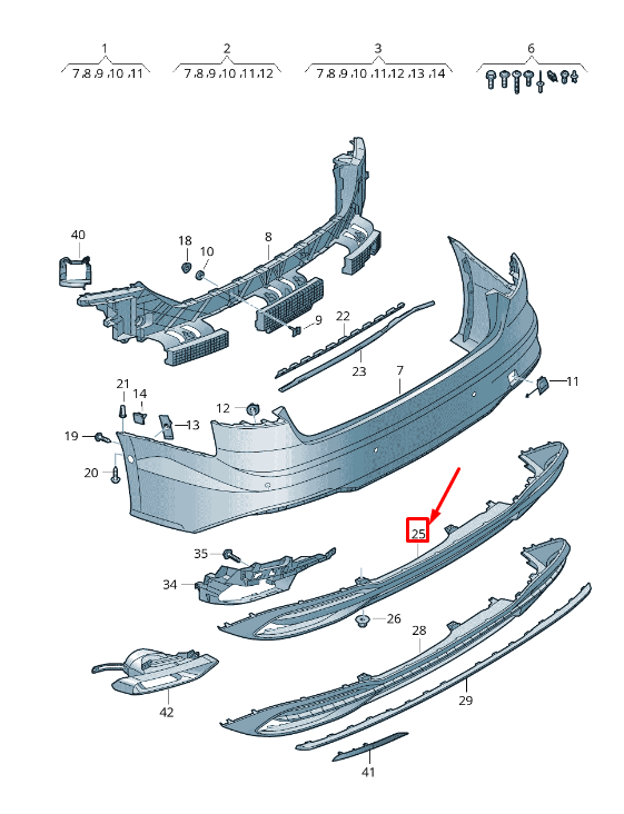 new audi a5 f5 rear bumper spoiler 8w6807521ag9b9 8w6807521ag 9b9 original