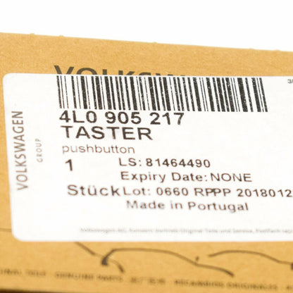 NEW AUDI Q7 4L IGNITION BUTTON 4L0905217B 2013 3709337