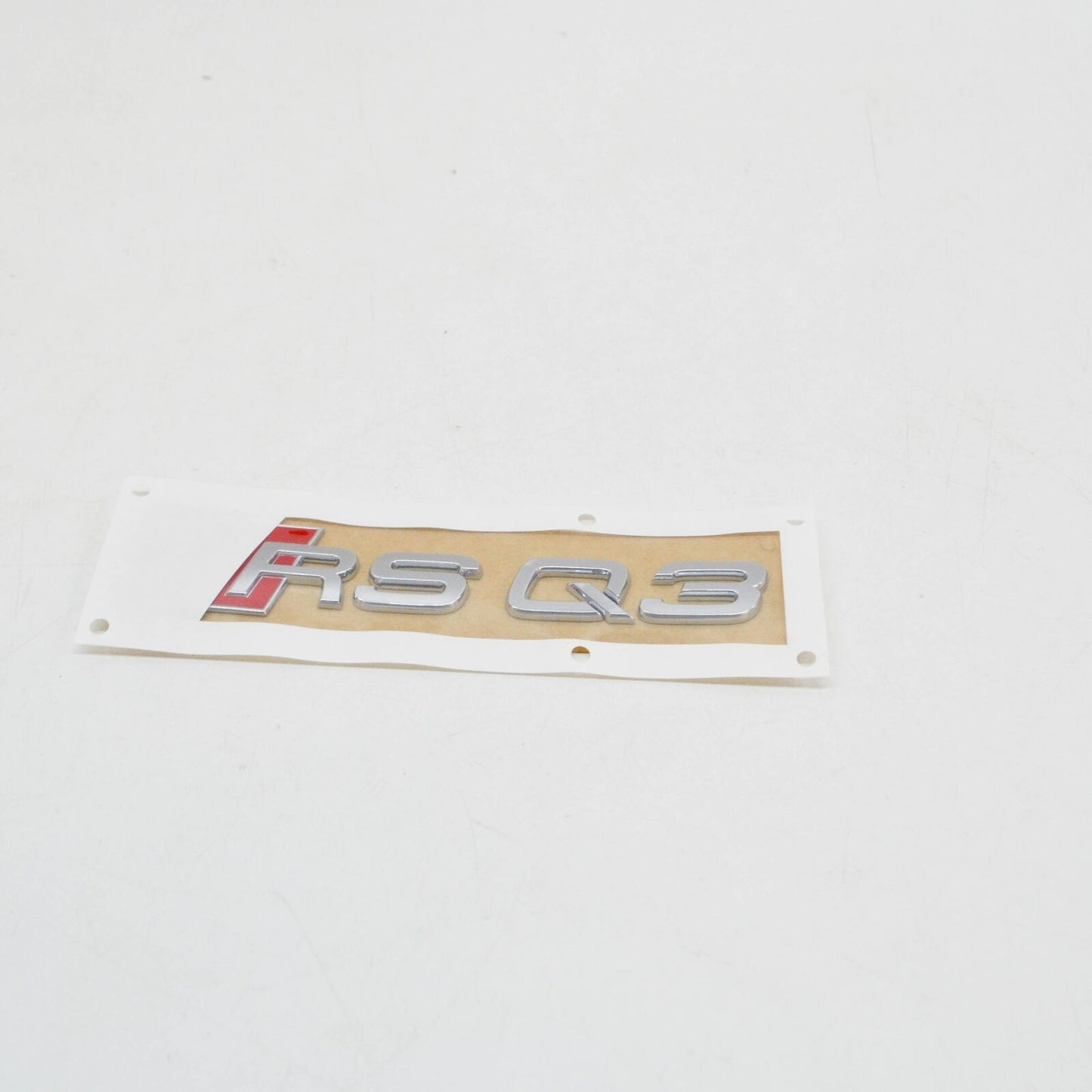 NEW AUDI Q3 8U RS REAR TRUNK BOOT LID EMBLEM BADGE 8U0853740 ORIGINAL