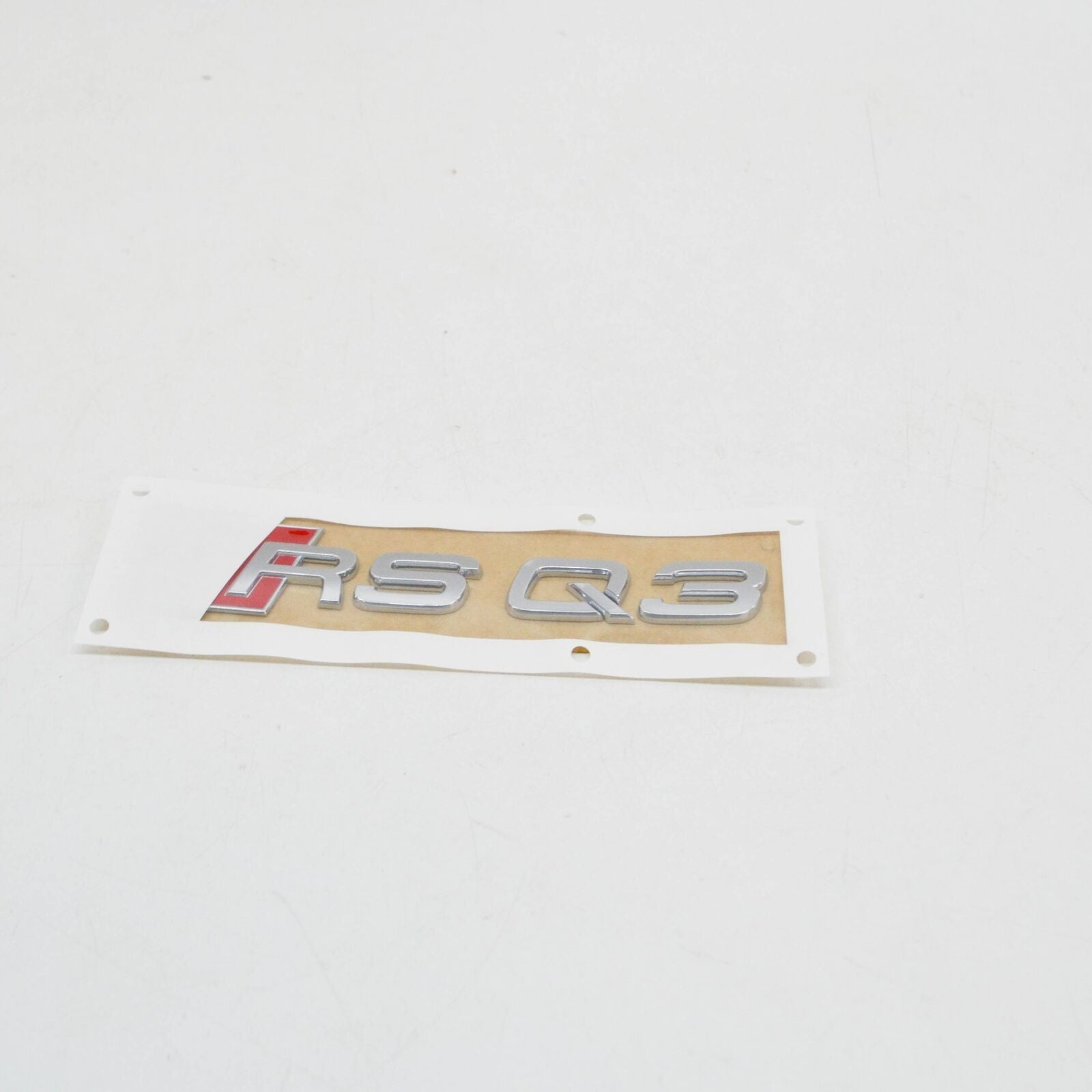 NEW AUDI Q3 8U RS REAR TRUNK BOOT LID EMBLEM BADGE 8U0853740 ORIGINAL