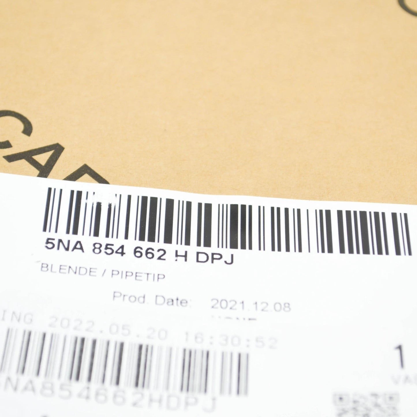 NEW VW TIGUAN AD FRONT RIGHT BUMPER VENT GRILLE TRIM 5NA854662HDPJ