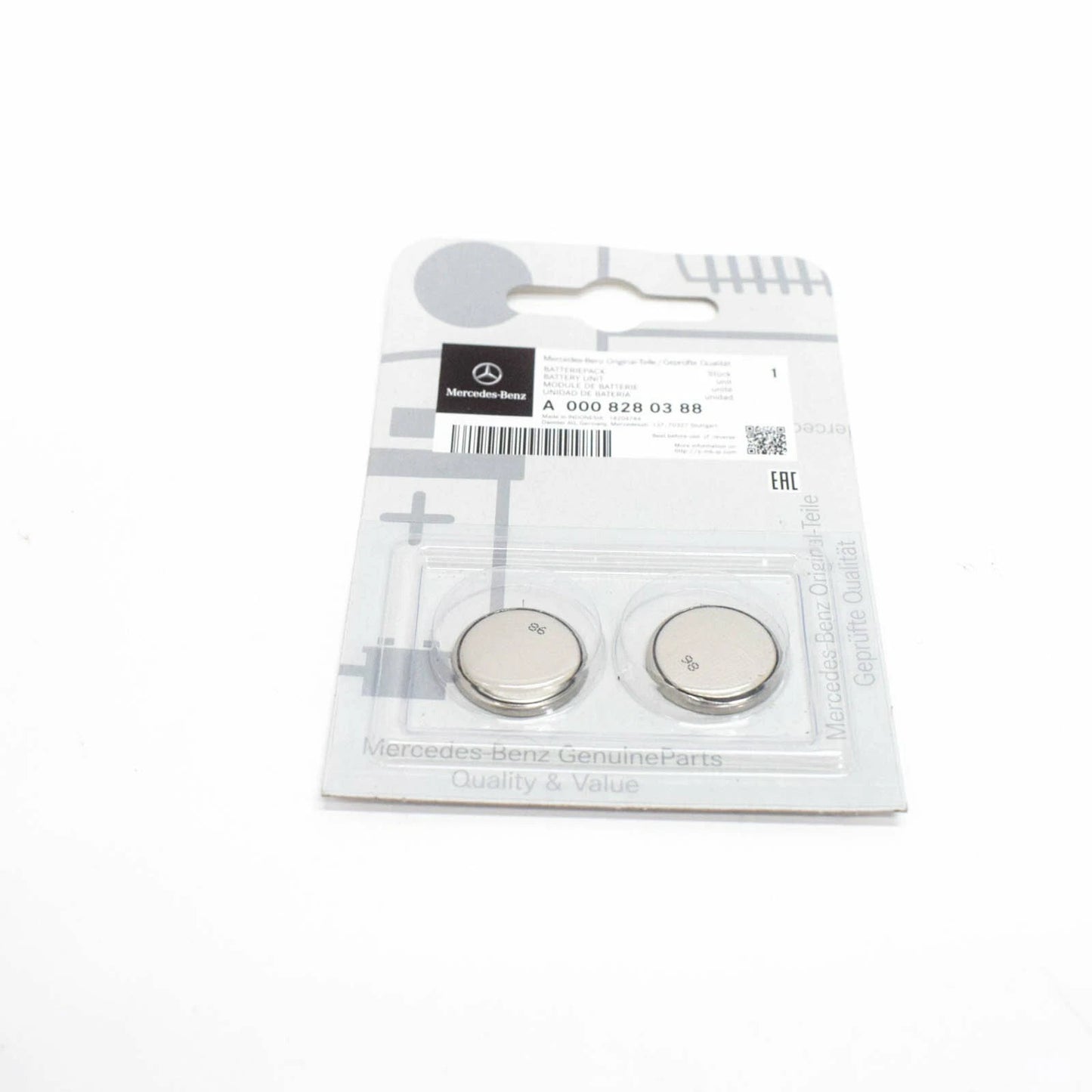 NEW MERCEDES-BENZ CONTROL REMOTE KEY FOB BATTERY PACK A0008280388 ORIGINAL