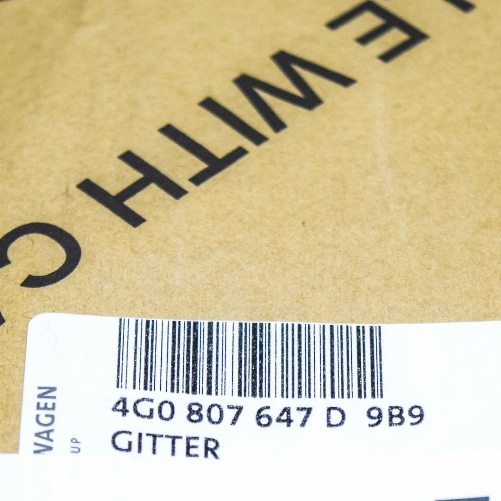 NEW AUDI A6 C7 FRONT LEFT AIR GUIDE GRILLE 4G0807647D9B9