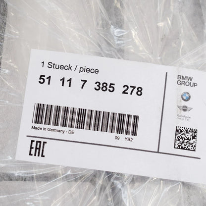 NEW BMW 5 G30 FRONT BUMPER RIGHT GRILLE 51117385278 ORIGINAL