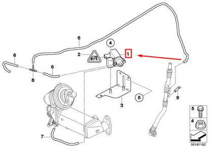 new bmw x5 e70 egr valve 7805391 11747805391 original