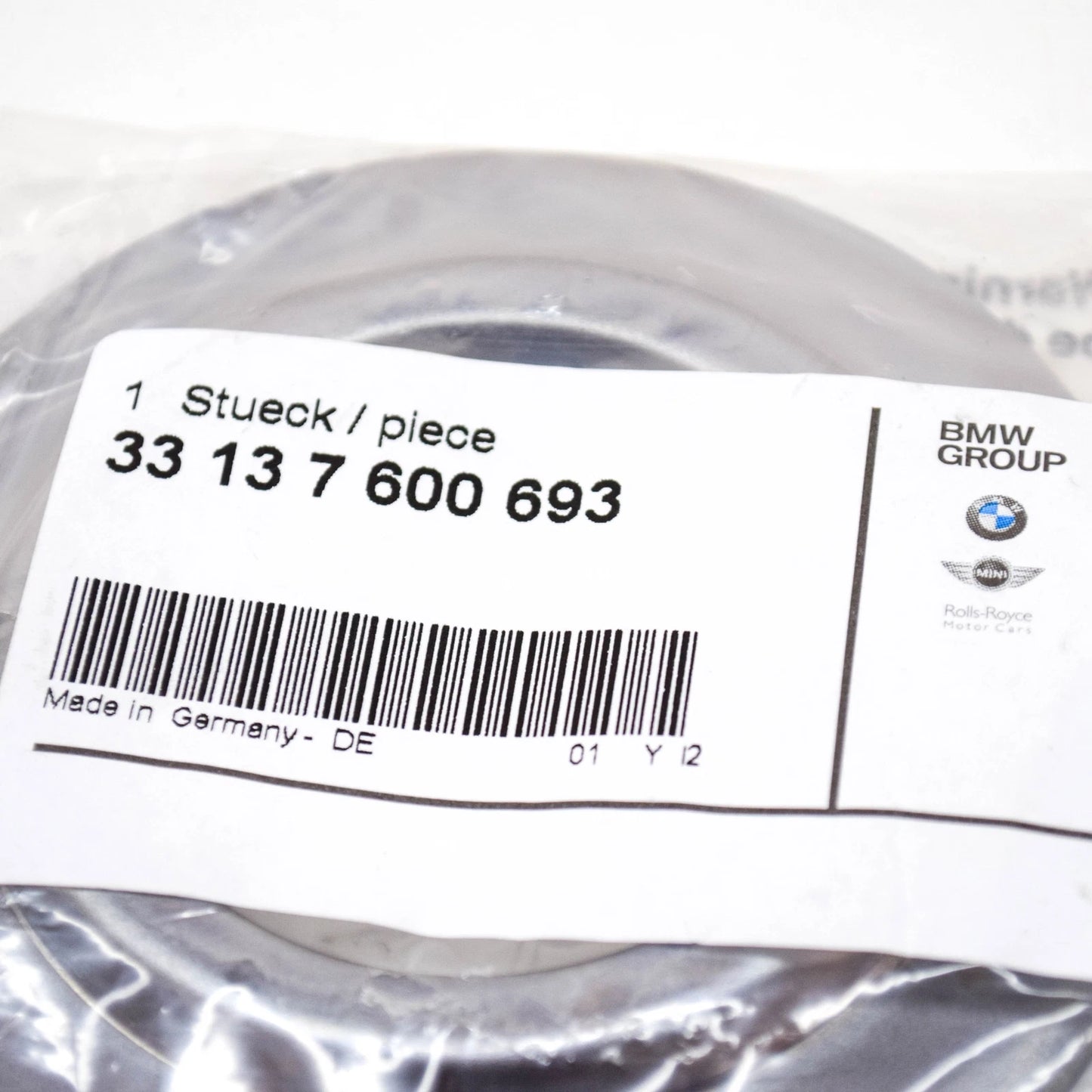 NEW BMW 5 G30 DIFFERENTIAL DUST COVER 33137600693 ORIGINAL