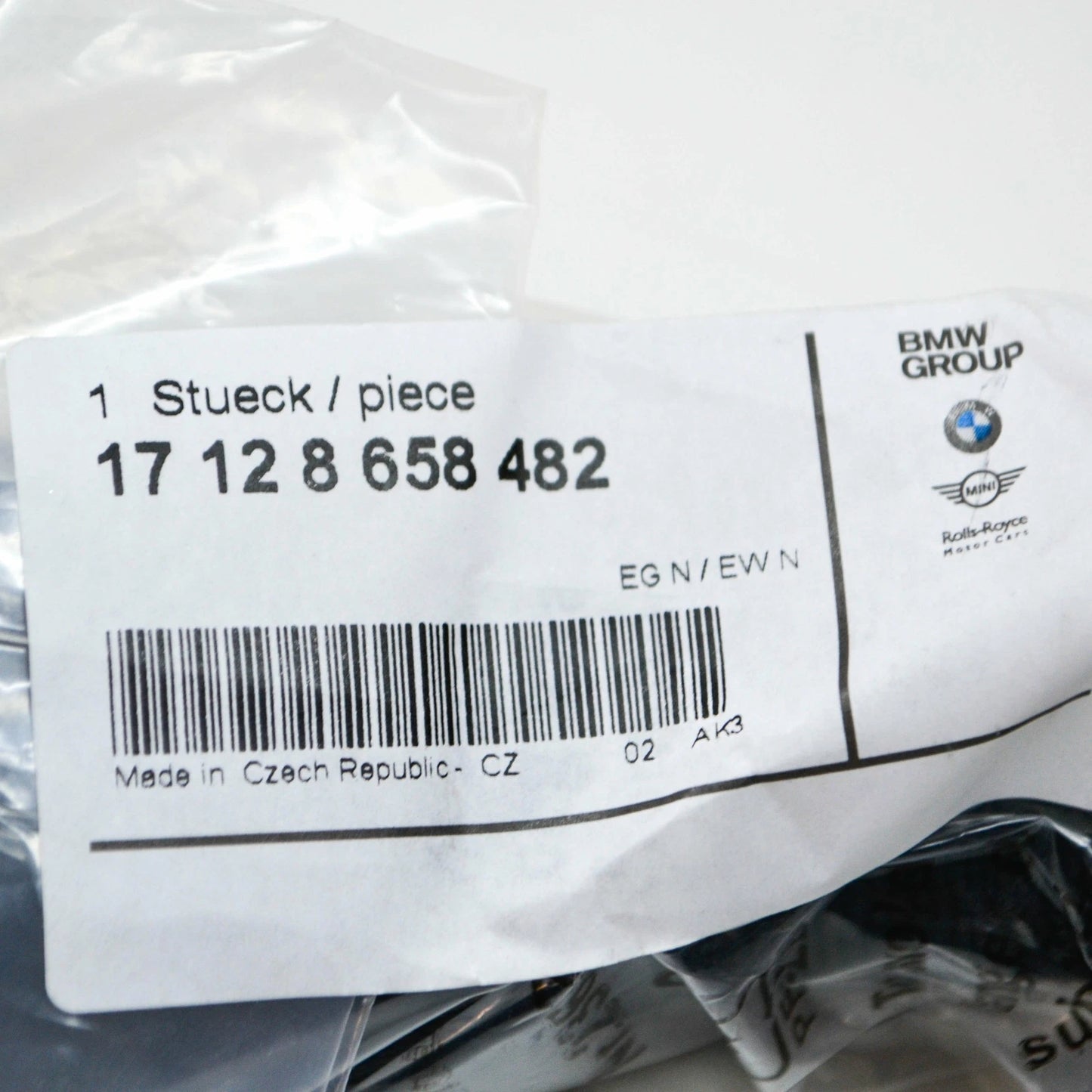 NEW BMW 2 GT F46 COOLANT RADIATOR TOP HOSE THERMOSTAT 17128658482 ORIGINAL