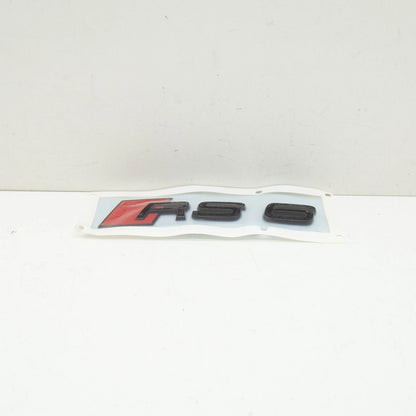 NEW AUDI RS6 A6 C8 REAR RS6 EMBLEM INSCRIPTION BADGE 4K0853740T94 ORIGINAL