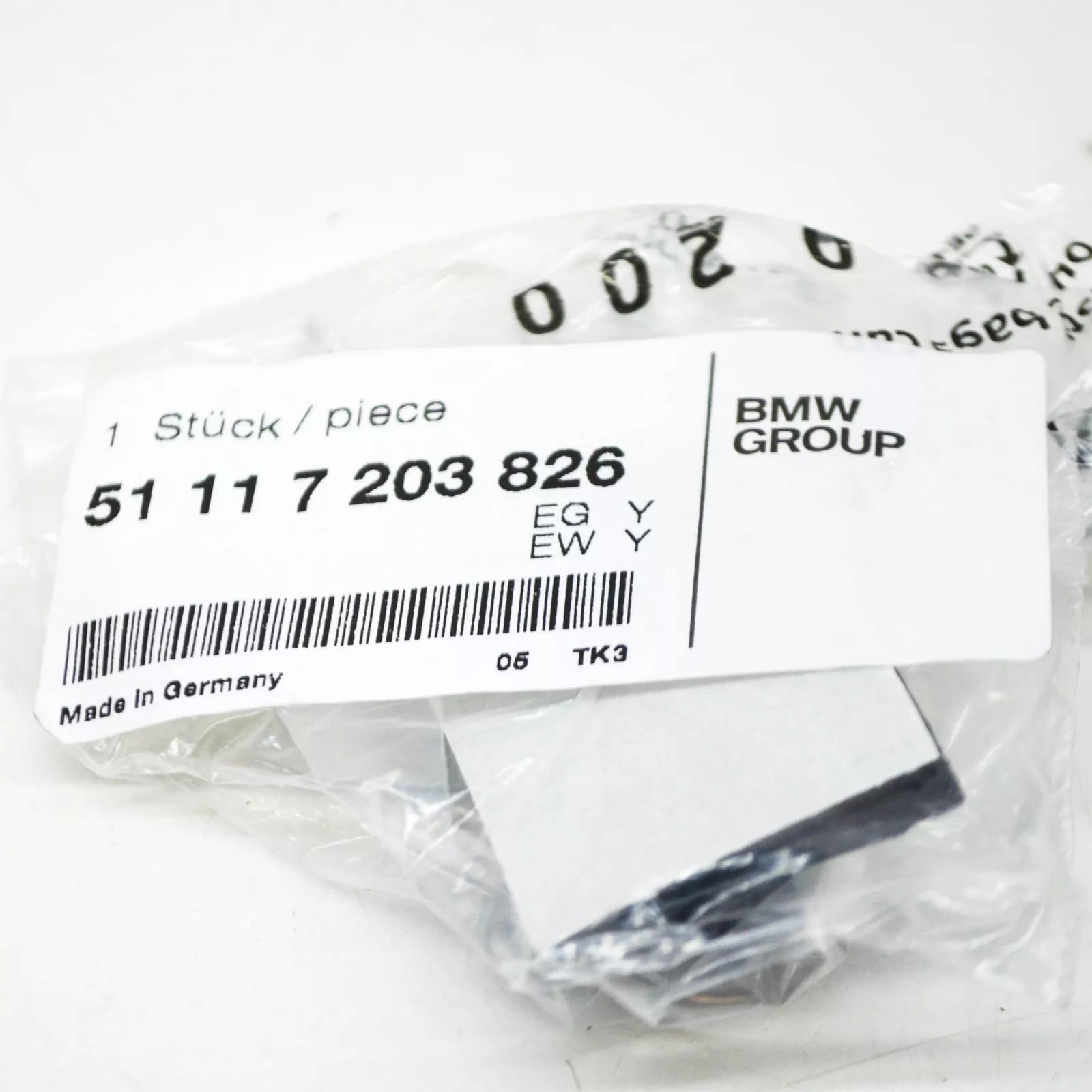 NEW BMW 7 F01 FRONT BUMPER RIGHT SIDE CAMERA BRACKET 51117203826 ORIGINAL