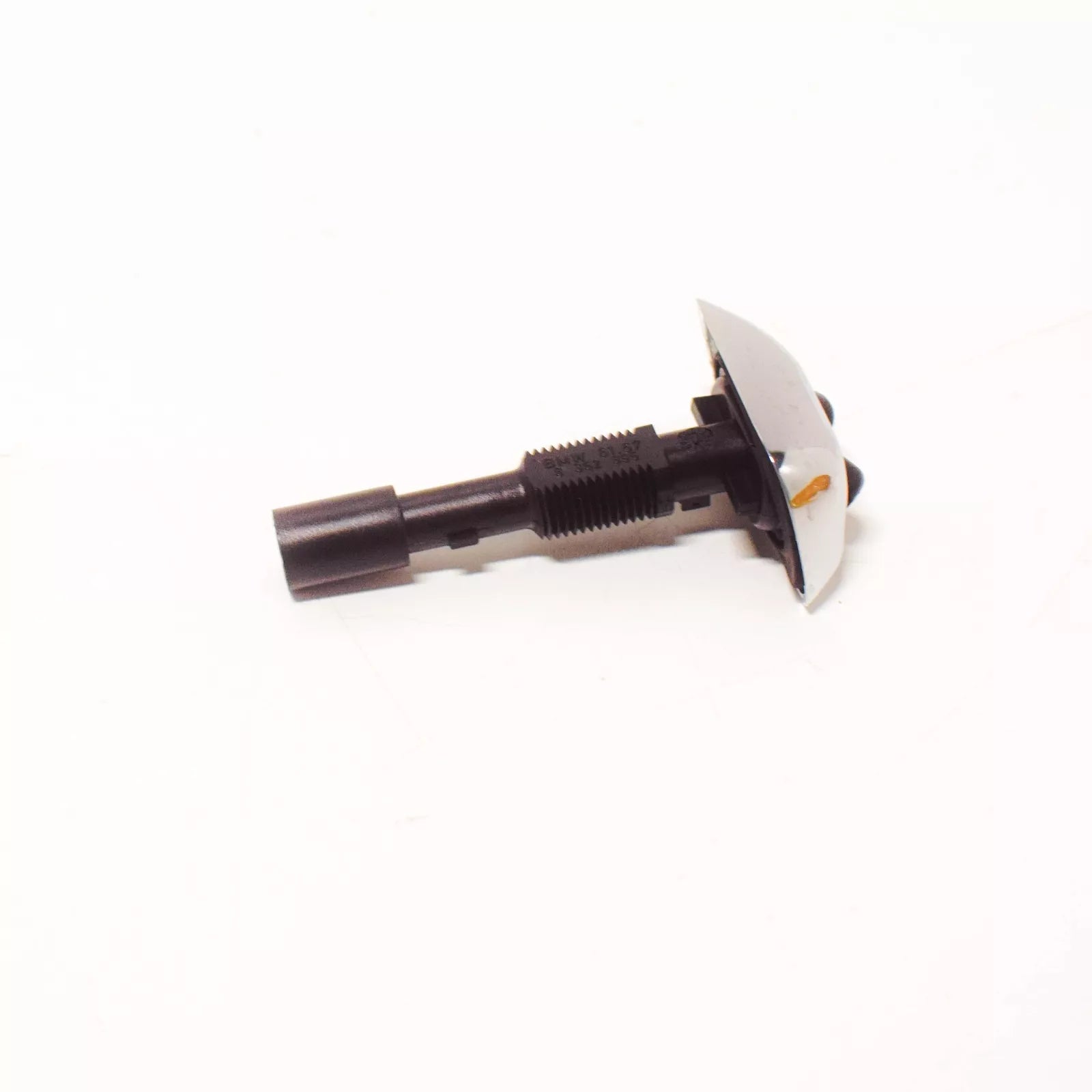NEW BMW 7 E38 2.8I HEADLIGHT WASHER NOZZLE CHROME LEFT 61678352895 ORIGINAL
