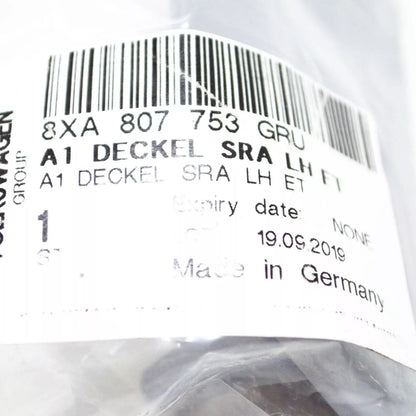 NEW AUDI A1 8X FRONT LEFT HEADLIGHT WASHER COVER 8XA807753GRU ORIGINAL