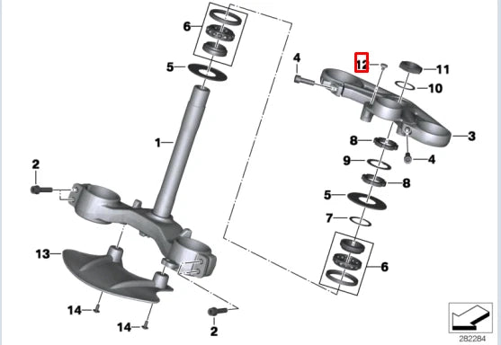 NEW BMW K46 S1000 RR PLAQUE 31427700545 ORIGINAL